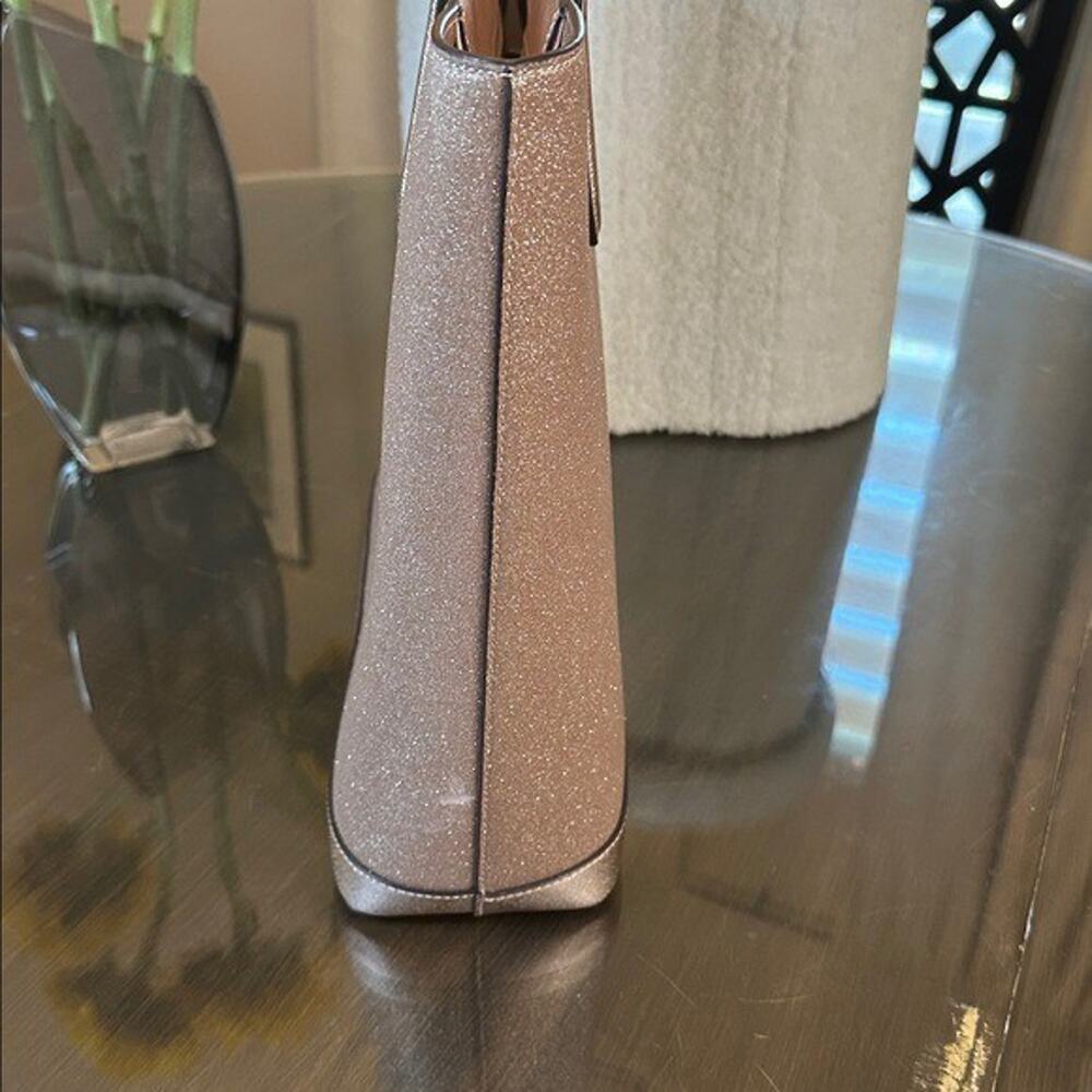 Kate Spade Sparkling pink Metallic Tote Bag excellent condition - Picture 5 of 14